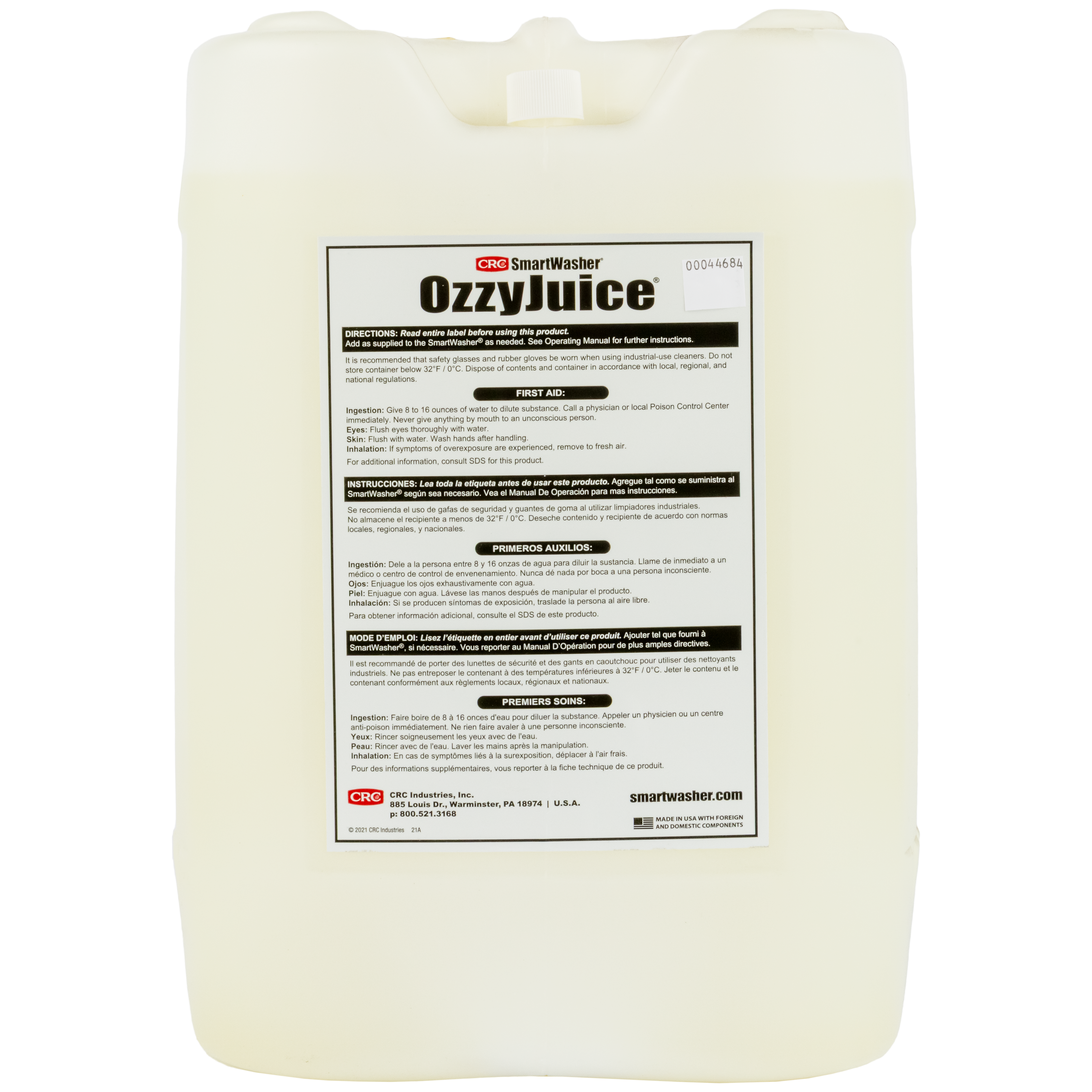 OzzyJuice&reg; - Heavy Duty Degreasing Solution